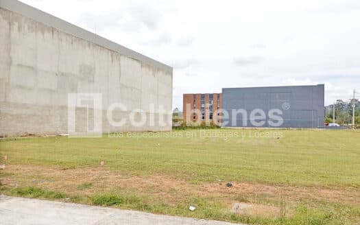 Venta de lote en parque empresarial de Rionegro Antioquia