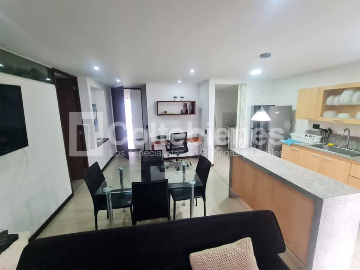 Apartaestudio en arriendo – Los Balsos, Medellín foto 3