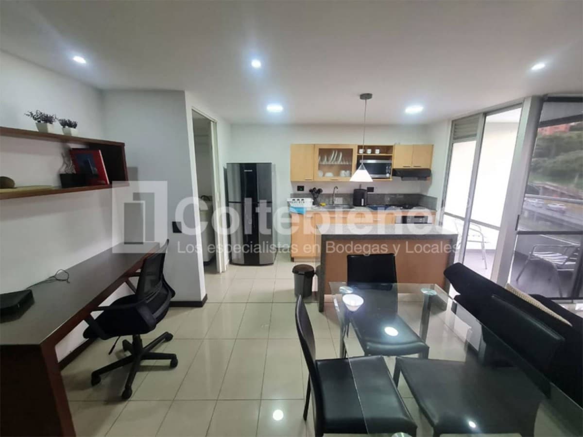 Apartaestudio en arriendo – Los Balsos, Medellín foto 5