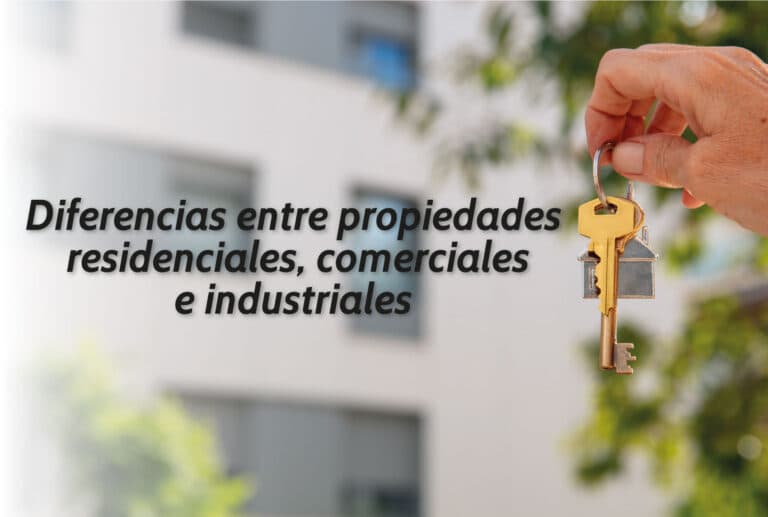 Las diferencias clave entre bienes raíces residenciales, comerciales e industriales