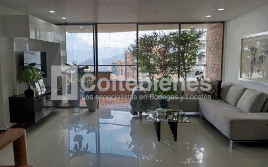 Apartamento amoblado en arriendo en El Poblado-Medellín