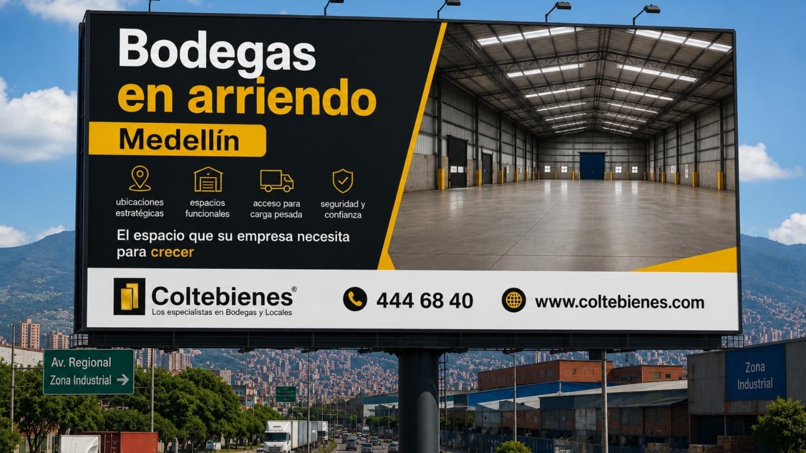 Bodegas en arriendo Medellín: espacios estratégicos para impulsar el crecimiento empresarial